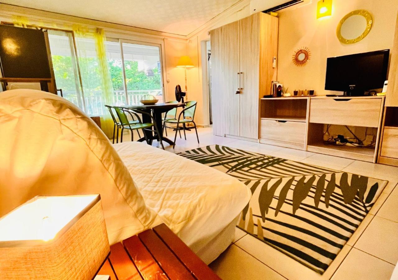 Studio Emeraude - Vue Mer - 6 Personnes Le Moule Exteriör bild